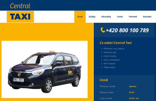 centraltaxi-brno.cz